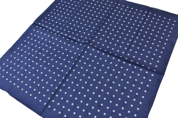 Selectshop seasonのポロ ラルフローレン 大判 ハンカチ 1枚 メンズ 綿 ブランド ハイブランド POLO Ralph Lauren ネイビー 紺 スクエア ドット シャドーロゴ 男性 紳士 父の日 実用的 20代 30代 40代 50代 60代 70代 プレゼント ギフト おしゃれ ポイント消化｜アングル3