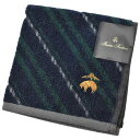 ブルックス ブラザーズ タオルハンカチ タオル ハンカチ 1枚 メンズ 綿 ブランド BROOKS BROTHERS 紺 ネイビー グリーン レジメンタル スト...