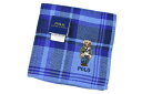 ポロ ラルフローレン タオルハンカチ タオル ハンカチ 1枚 メンズ ポロベア ベア くま 綿 ブランド ハイブランド POLO Ralph Lauren 青 ...