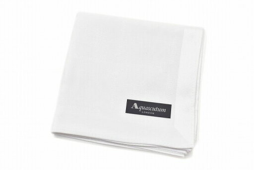 アクアスキュータム ハンカチ 1枚 メンズ ブランド Aquascutum 白 ホワイト 織 ロゴ デザイン 男性 紳士 父の日 アクアスキュータム ハンカチ 1枚 メンズ ブランド Aquascutum 白 ホワイト 織 ロゴ デザイン 男性 紳士 父の日