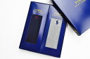 Ralph Lauren ラルフローレン 靴下 2足セット 専用箱付 24-26cm/ ネイビー(濃紺)・グレー ブランド メンズ ビジネス ソックス ギフト 父の日 敬老の日 ギフト 【あす楽】 ポイント消化 バレンタイン