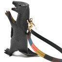 ポールスミス キーホルダー ストラップ メンズ ブランド Paul Smith ダイナソー 恐竜 レザークラフト 専用箱付 黒 ブラック 男性 紳士 本革 PS...