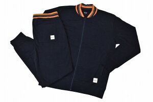 ポールスミス ルームウェア メンズ ブランド Paul Smith ホームウエア HOMEWEAR 薄手 上下 セット アーティストストライプリブ ジップ ストレッチ スウェット パジャマ 長袖 ロングパンツ 春 秋 M L LL 紺 ネイビー 男性 紳士 父の日 【あす楽】