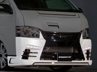 VOGUEN4フロントバンパースポイラーハイエース200系4型ナロー