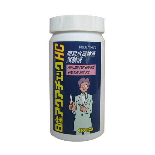 水質検査試験紙　日産アクアチェック3(100枚/個)