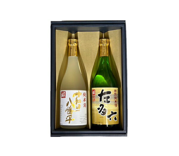 【千歳盛酒造】「特別純米酒 左多六」「純米酒 十和田八幡平」720ml 2本セット【箱入り・贈答品】