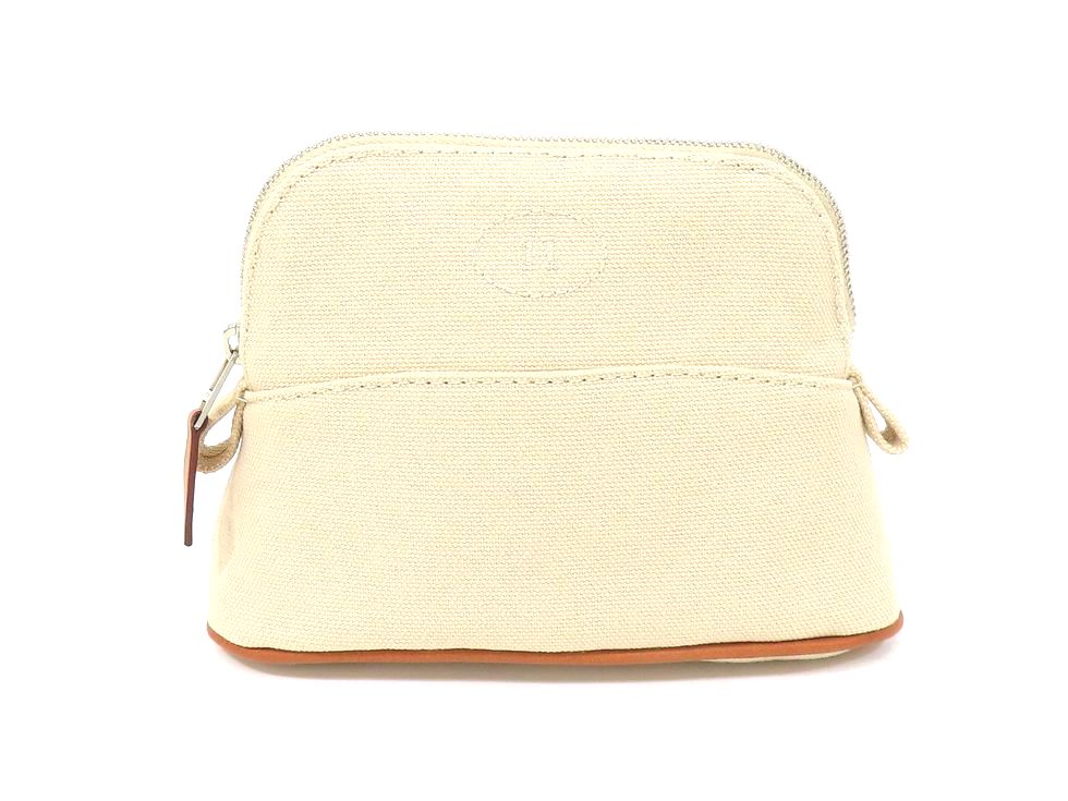 エルメス H103772M キャンバス ナチュラル ボリード ポーチ16 ミニミニ ポーチ 【池袋店】【中古】