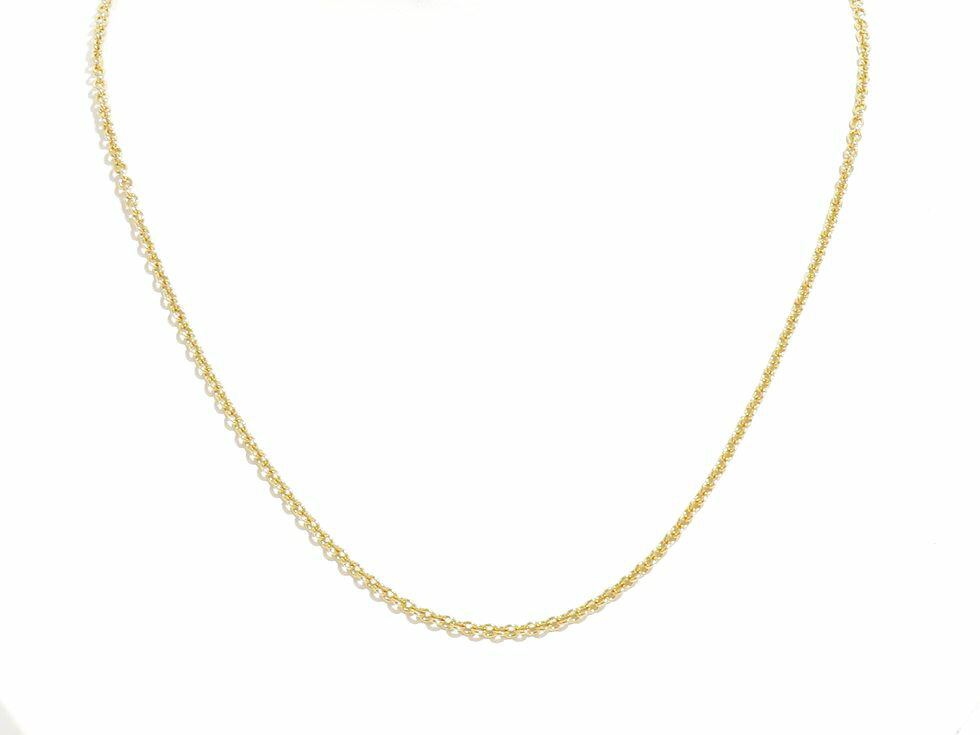 【新着】カルティエ K18YG フォルサ チェーン ネックレス【池袋店】【中古】