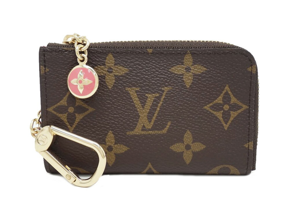 ルイ・ヴィトン M14529 モノグラム ポルトクレ・ノア カードケース兼キーケース【新宿店】【中古】【新..