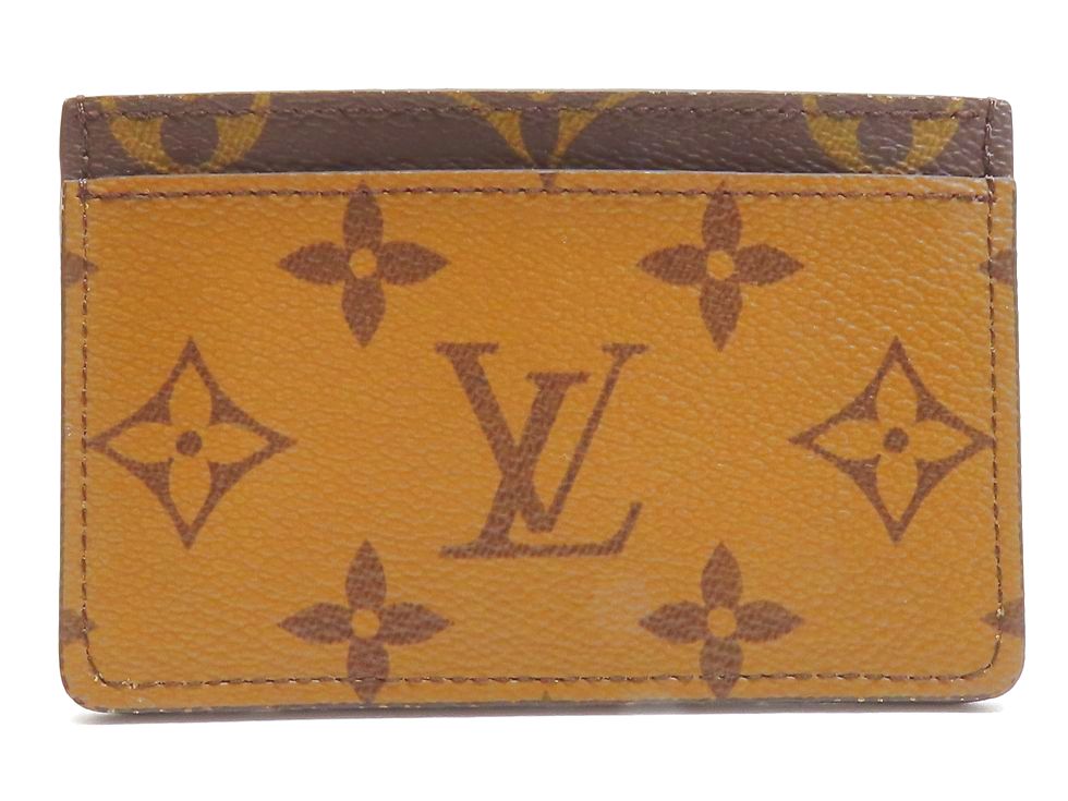 ルイ・ヴィトン M69161 モノグラム・リバース ポルト カルト・サーンプル カードケース【池袋店】【中..