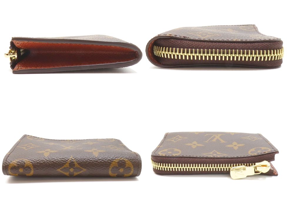 質 セキネのルイ・ヴィトン M83476 モノグラム アルマニャック ポルトフォイユ・ノア コンパクト 財布【池袋店】【中古】｜アングル3