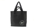 ブルガリ×フラグメント 288553 レザー ブラック 日本限定 2WAYバッグ トートバッグ【池袋店】【中古】