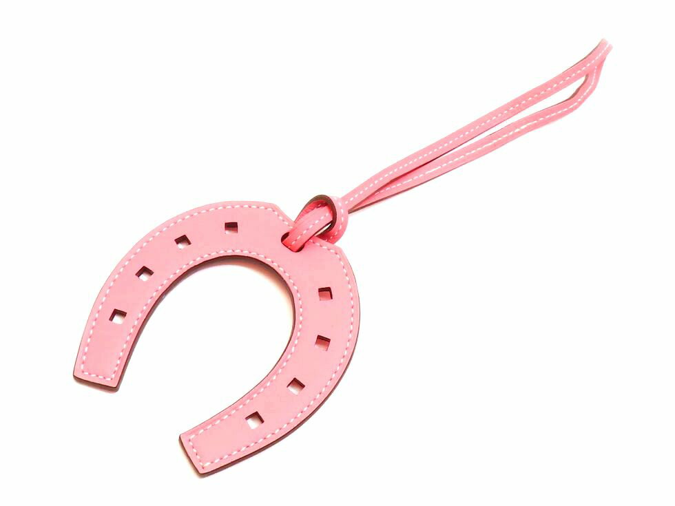 【新着】エルメス 063615CA ヴォー・スイフト ピンク系 パドック ホースシュー シュバル バックチャー..