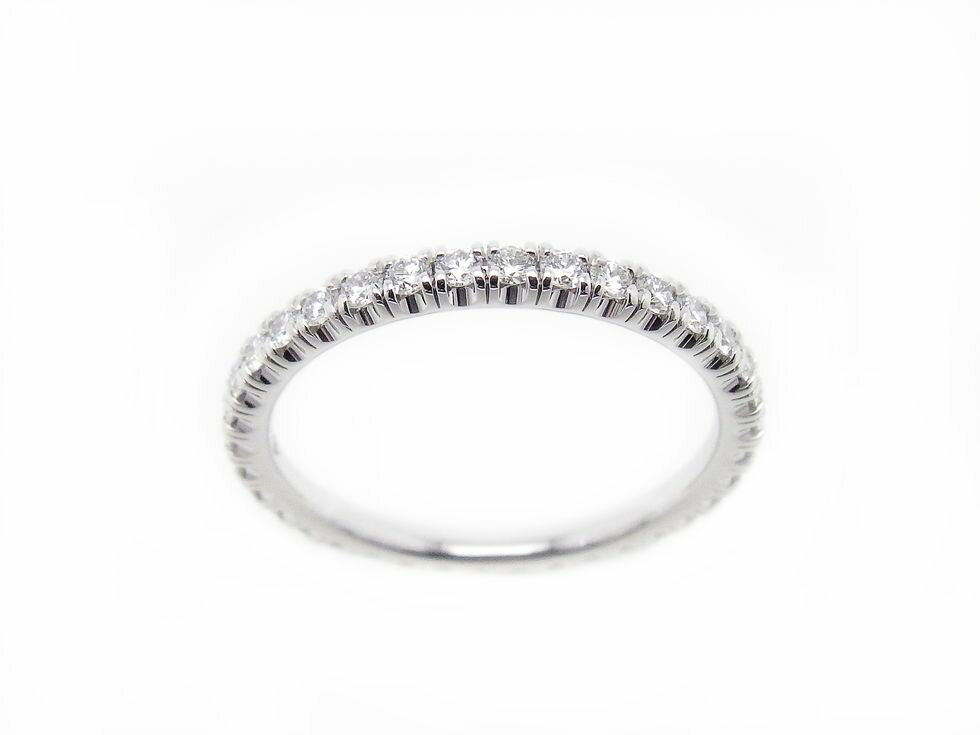 Cartier カルティエ K18WG パヴェダイヤ エタンセル ドゥ カルティエ ウェディング リング＃49【新宿店】【中古】のサムネイル