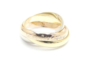 カルティエ K18YG/WG/PG クラッシック トリニティ リング#54【新宿店】【中古】