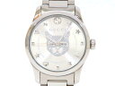 【新着】グッチ 126.5/YA126595 Gタイムレス SS クォーツ レディース 時計【中古】(2)