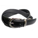 【SALE】【EDWIN】エドウイン/ F/牛革 ビジネスベルト30mm幅【ブラック】
