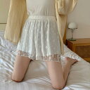 ペチパンツ ペチコート パンツ レディース ショート フレアパンツ ペチパン スカート シンプル ルームウェア ショートパンツ ホットパンツ セクシー ランジェ...
