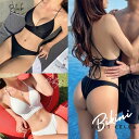 水着 レディース ブラック ホワイト バッククロス ノーワイヤー ブラジリアン ビキニ ボディスーツ 人気 かわいい 可愛い ママ ジム 女性 10代 20代 30代 40代 バンドゥ デザイン おしゃれ ミズギ みずぎ レディースビキニ スイムウェア バスト プチプラ水着 リゾート