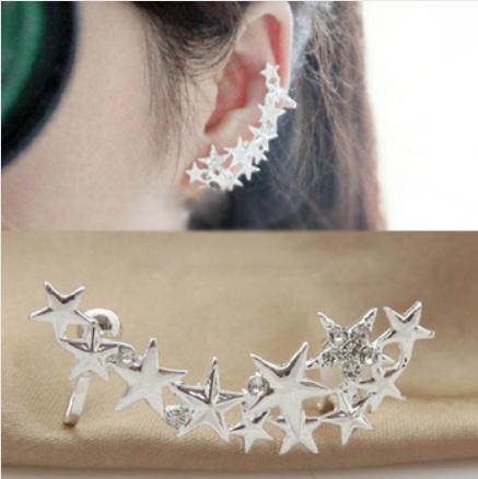 【ポイント10倍★送料無料】 イヤーカフ 両耳セット 人気 シンプル レディース イヤリング ノンホールピアス フェイクピアス イヤーフック イヤークリップ イ...