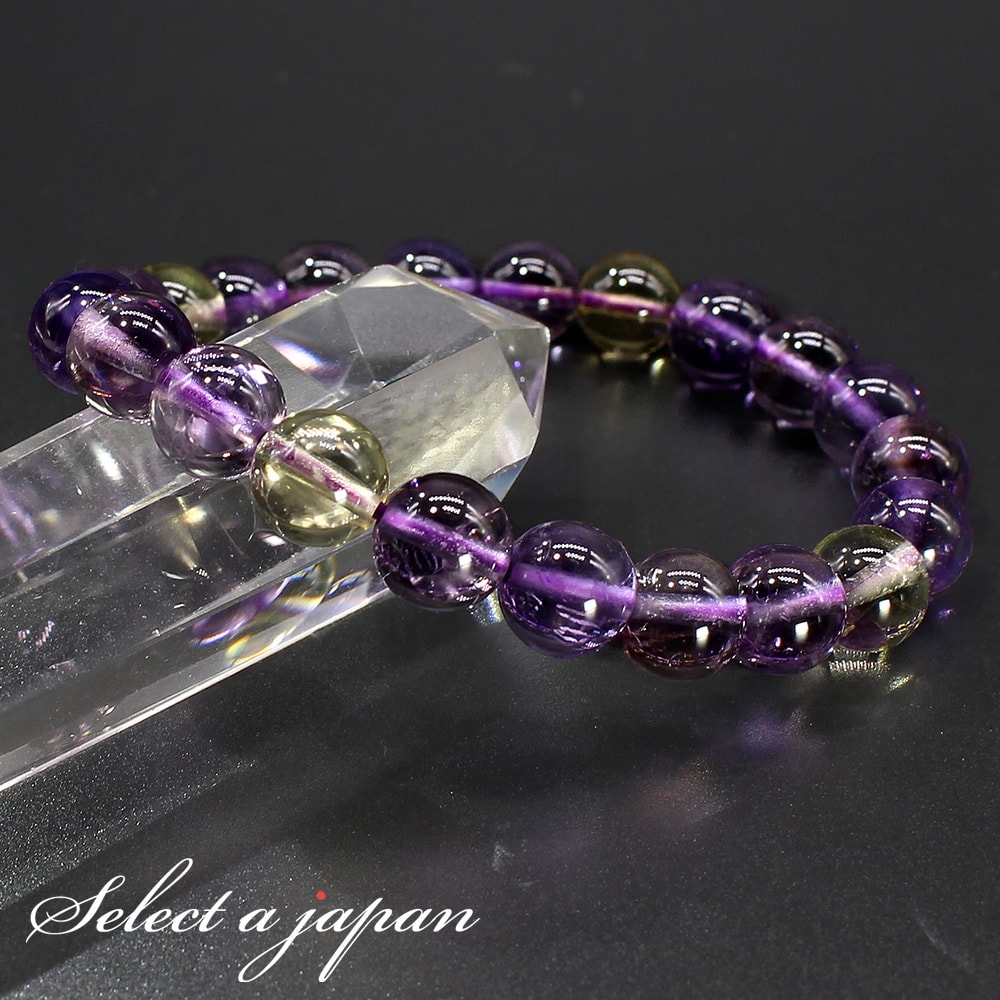 アメトリン ブレスレット 8mm パワーストーン ブレスレット レディース メンズ 天然石 数珠 アクセサリー メンズブレスレット レディースブレスレット パワーストーンブレスレット 天然石ブレスレット 男性用 女性用のサムネイル