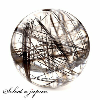 【ほぼ全品P20倍!12月3日19時59分まで】 「1点もの 現品」 1粒売り ブラックルチルクォーツ 20mm パワーストーン バラ売り 天然石 パワーストー...