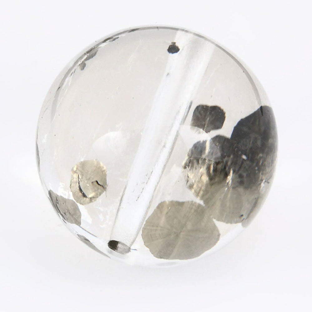 【ほぼ全品P20倍!12月3日19時59分まで】 「1点もの 現品」 1粒売り 天然 オーラクォーツ ブラジル産 16mm パワーストーン バラ売り 天然石 パ...