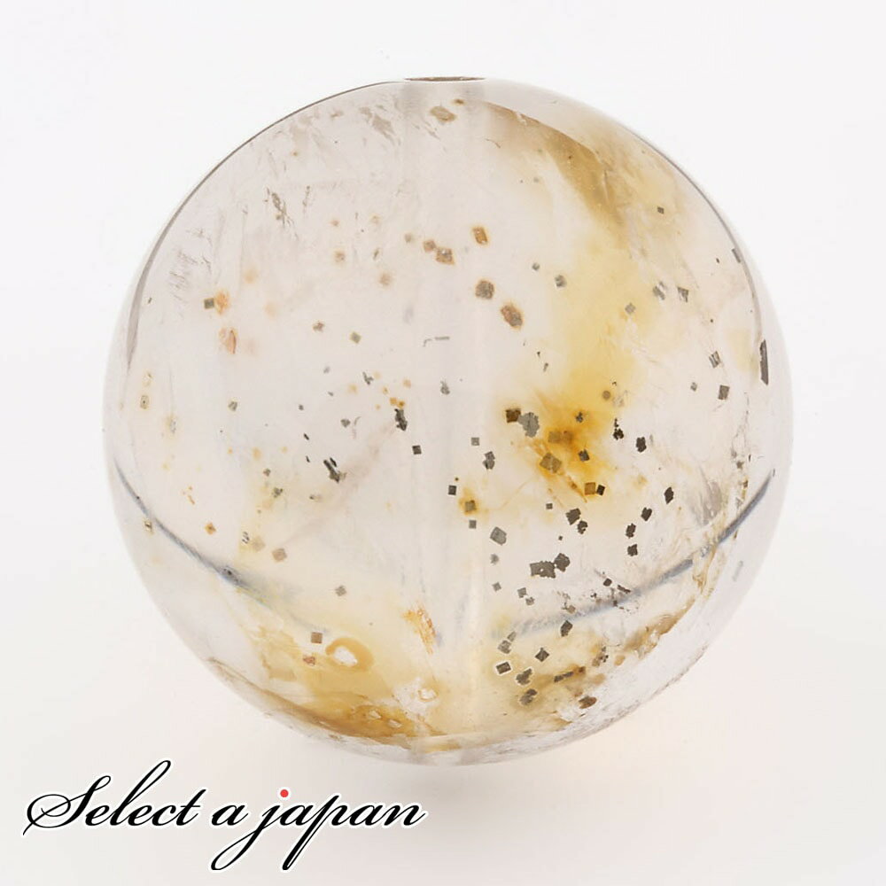 【ほぼ全品P20倍!12月3日19時59分まで】 「1点もの 現品」 1粒売り 天然 オーラクォーツ ブラジル産 16mm パワーストーン バラ売り 天然石 パ...