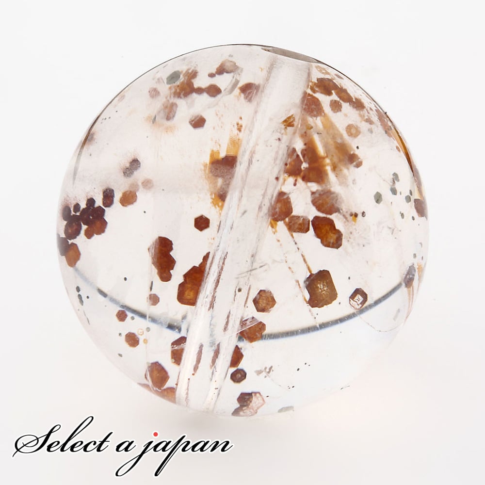 【ほぼ全品P20倍!12月3日19時59分まで】 「1点もの 現品」 1粒売り 天然 オーラクォーツ ブラジル産 14mm パワーストーン バラ売り 天然石 パ...