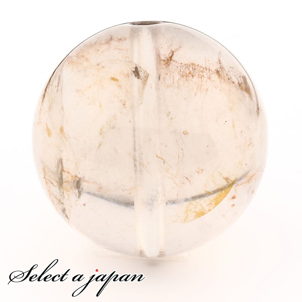 【ほぼ全品P20倍!12月3日19時59分まで】 「1点もの 現品」 1粒売り 天然 オーラクォーツ ブラジル産 14mm パワーストーン バラ売り 天然石 パ...