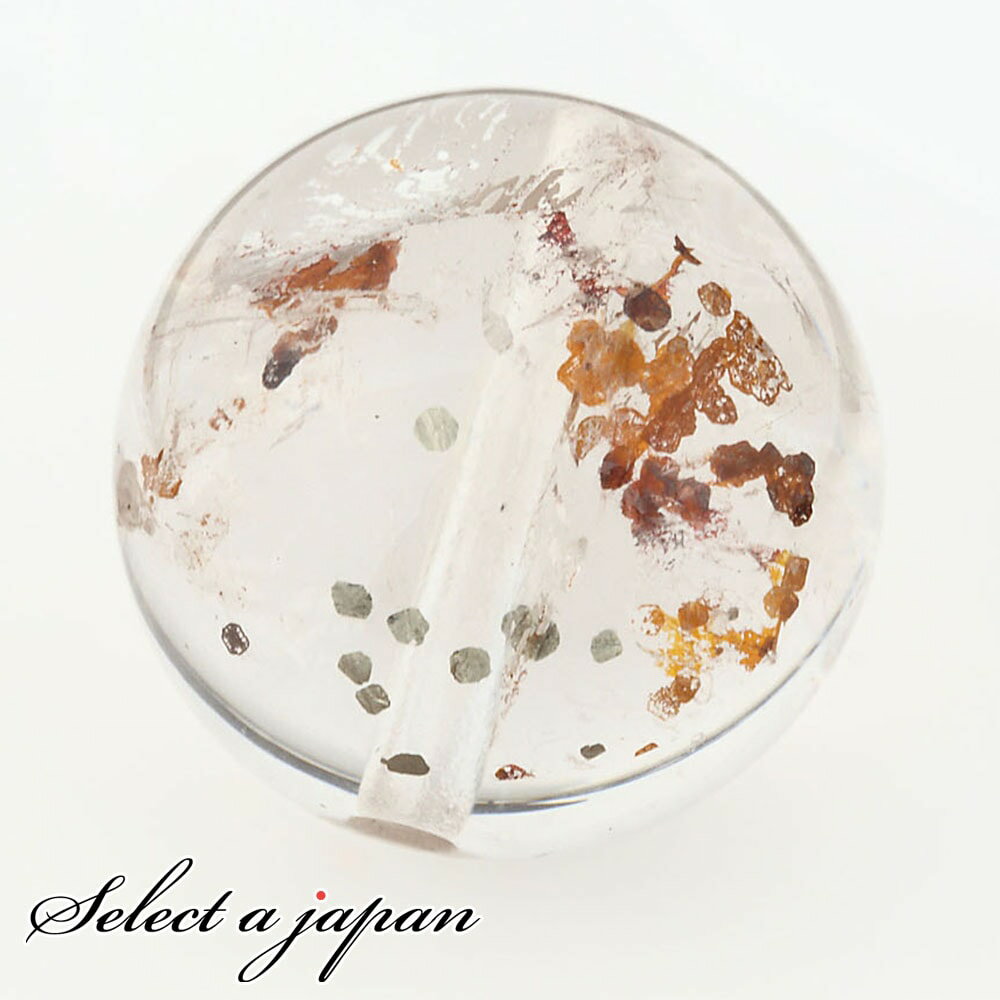 【ほぼ全品P20倍!12月3日19時59分まで】 「1点もの 現品」 1粒売り 天然 オーラクォーツ ブラジル産 13mm パワーストーン バラ売り 天然石 パ...