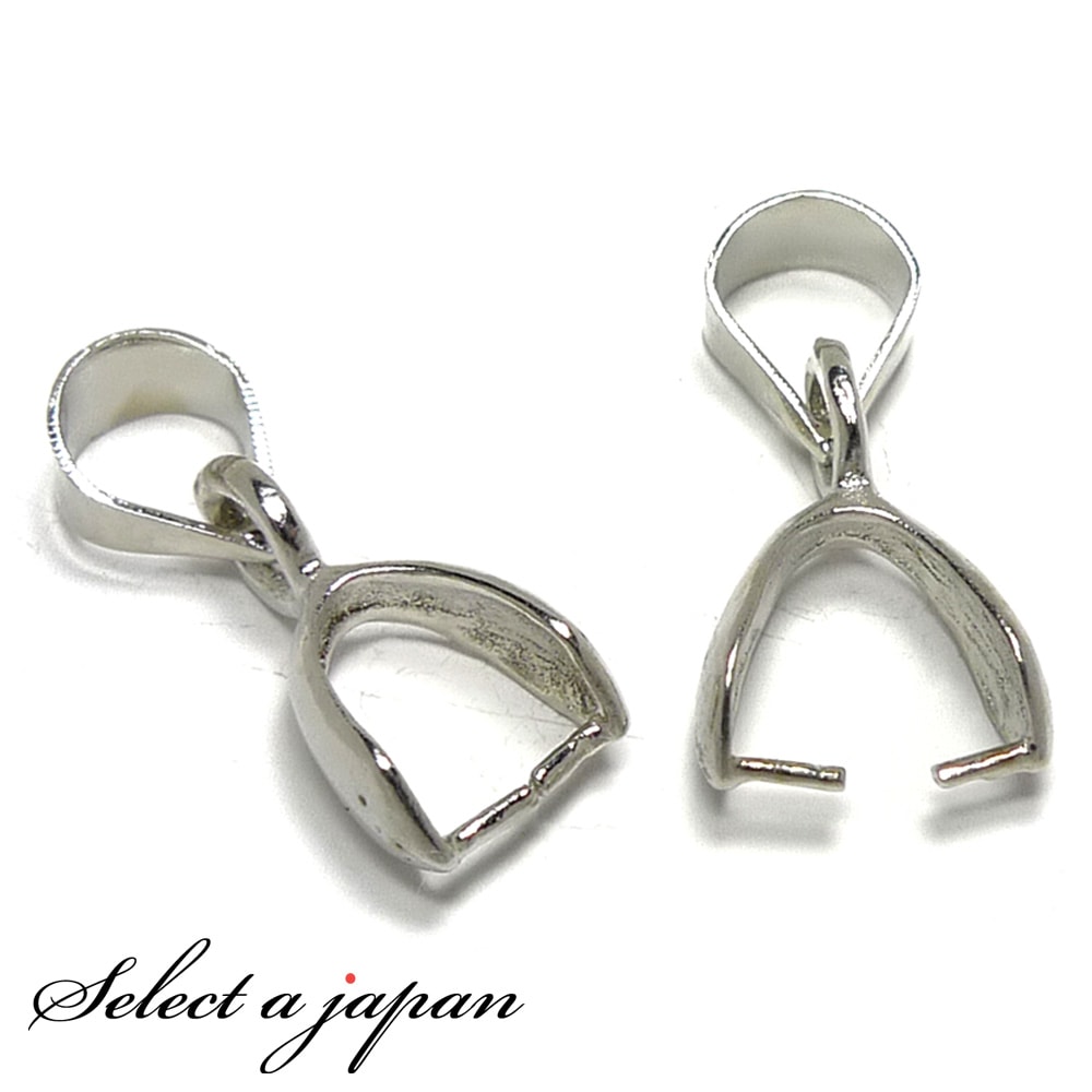 【SALE!】 『10個』 Aカン バチカン つきさし カン付き 16mm×4mm シルバー 金具 ハンドメイド アクセサリーパーツ 材料 銀色 アクセサリー ...
