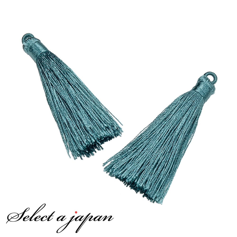 【SALE!】 「2個入り」 タッセル ボトルグリーン 6cm ハンドメイド パーツ アクセサリーパーツ 材料 アクセサリー ハンドメイドパーツ 緑 アクセサリ...
