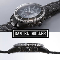 ダニエルミューラーDANIELMULLERメンズ腕時計DM-1002BK