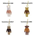 ☆AccentStyle(アクセントスタイル)CACAO CRAFT チャーム ストラップ ラブスロースコラットロリス 雑貨通販【RCP】