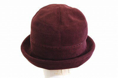 7e009 Modelia ハット ハット ハット レディース ワイン 人工皮革 クリスマス 帽子 カジュアル モデリア 防寒対策 婦人 シンプル 無地 ファッション 旅行 敬老の日 ネット通販 日本製 クリスマス プレゼント 無料ラッピング 送料無料 秋冬 帽子 ウィッグ セシボン送料