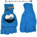 手袋 セサミストリート 大人 クッキーモンスター グローブニットウィッツ knitwits SESAME STREET ブルー 青 子供 キッズ ジュニア レディース 母の日 ギフト 婦人 秋冬 KW5F723499【あす楽対応 希望者オマケ付】