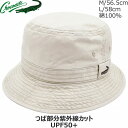 【27日9:59までクーポン配布】【父の日 ギフト】クロコダイル メンズ コットンバケットハット CROCODILE UVカット ベージュ 紳士 帽子 春夏 HC701【あす楽対応 送料無料】