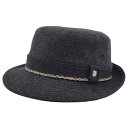 メンズ ハット ダックス アルペン DAKS 日本製 M L チャコールグレー 紳士 シニア ギフト 帽子 秋冬 D1937【あす楽対応 送料無料】