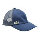 メッシュキャップ メンズ 国産 日本製 ラコステLACOSTE ネイビー 紺 UV 父の日 紳士 レディース 母の日 婦人 ギフト 男女兼用 帽子 春夏 L12...