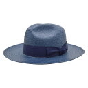 パナマ帽 パナマハット メンズ ハット ステットソン STETSON 本パナマハット ネイビー 紺 つば広 UV ゴルフ 夏用 天然 父の日 ギフト 紳士 帽子...
