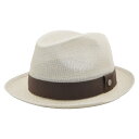 メンズ ハット 国産 日本製 ダックス 中折れハット DAKS 56cm ベージュ 紳士 帽子 父の日 ギフト 春夏 D2012【あす楽対応 送料無料】