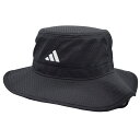 アディダス adidas メッシュアドベンチャーハット ブラック 黒 サハリハット メンズ 父の日 紳士 レディース 母の日 婦人 ギフト 男女兼用 帽子 春夏...