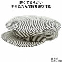 メンズ レディース ストライプ柄キャスケット ブラック 黒 紳士 婦人 帽子 春夏秋冬【1000円ポッキリ メール便 送料無料】【希望者オマケ付】