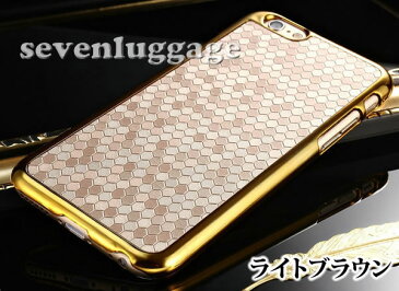 【送料無料】ハードカバータイプ【iphone6plus 5.5インチ】アイフォンケース/iphone6plus カバー/iphoneカバー/アイフォン6プラス/アイフォン6プラス 5.5/5.5型/case/手帳型のサブに/光沢/アルミ/メタリック/ゴールドフレーム