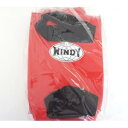 WINDY ウインディ 合皮製 キックボクシング レッグサポーター レッグガード 赤 Lサイズ