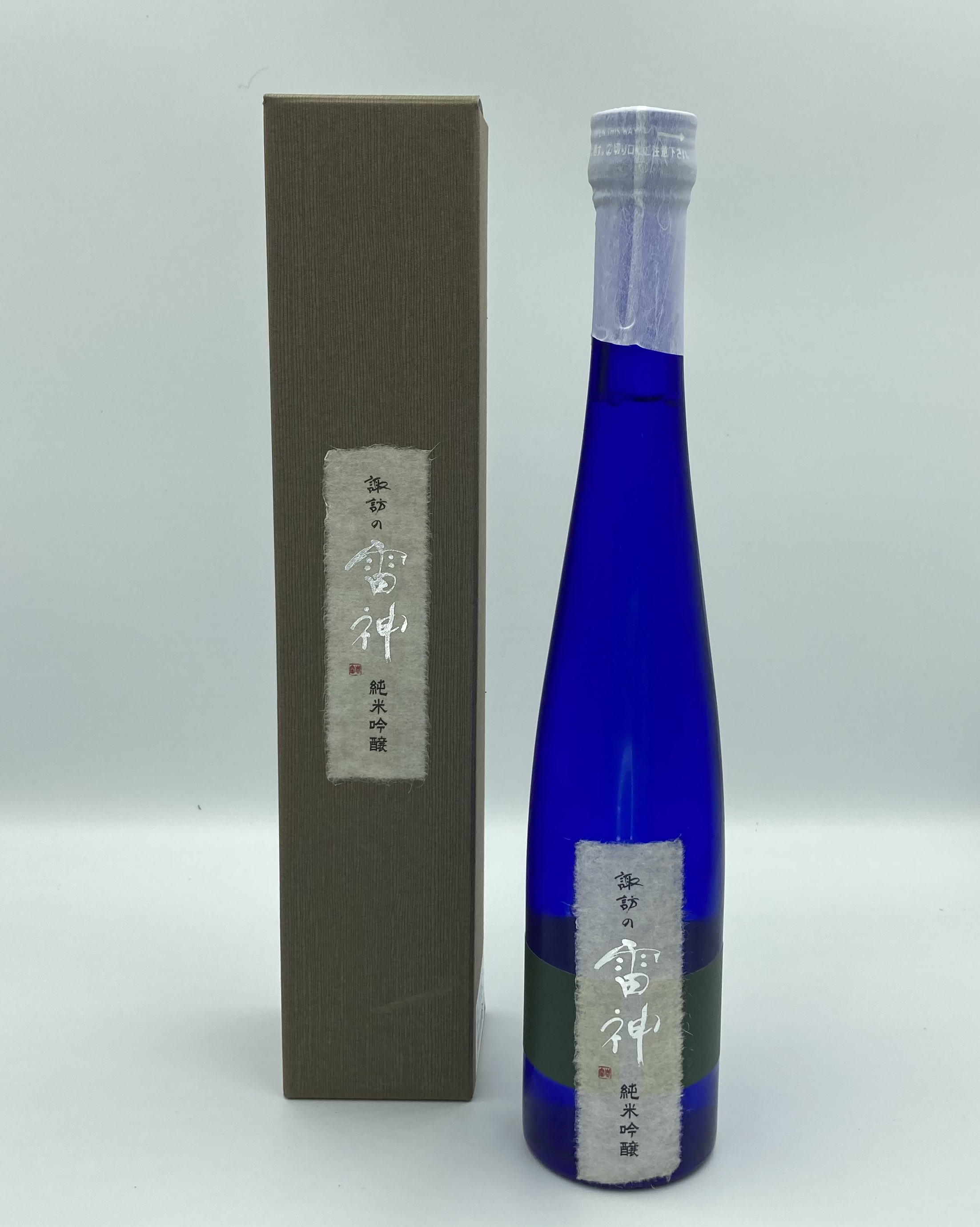 日本酒　豊島屋　神渡　純米吟醸　諏訪の雷神　375ml