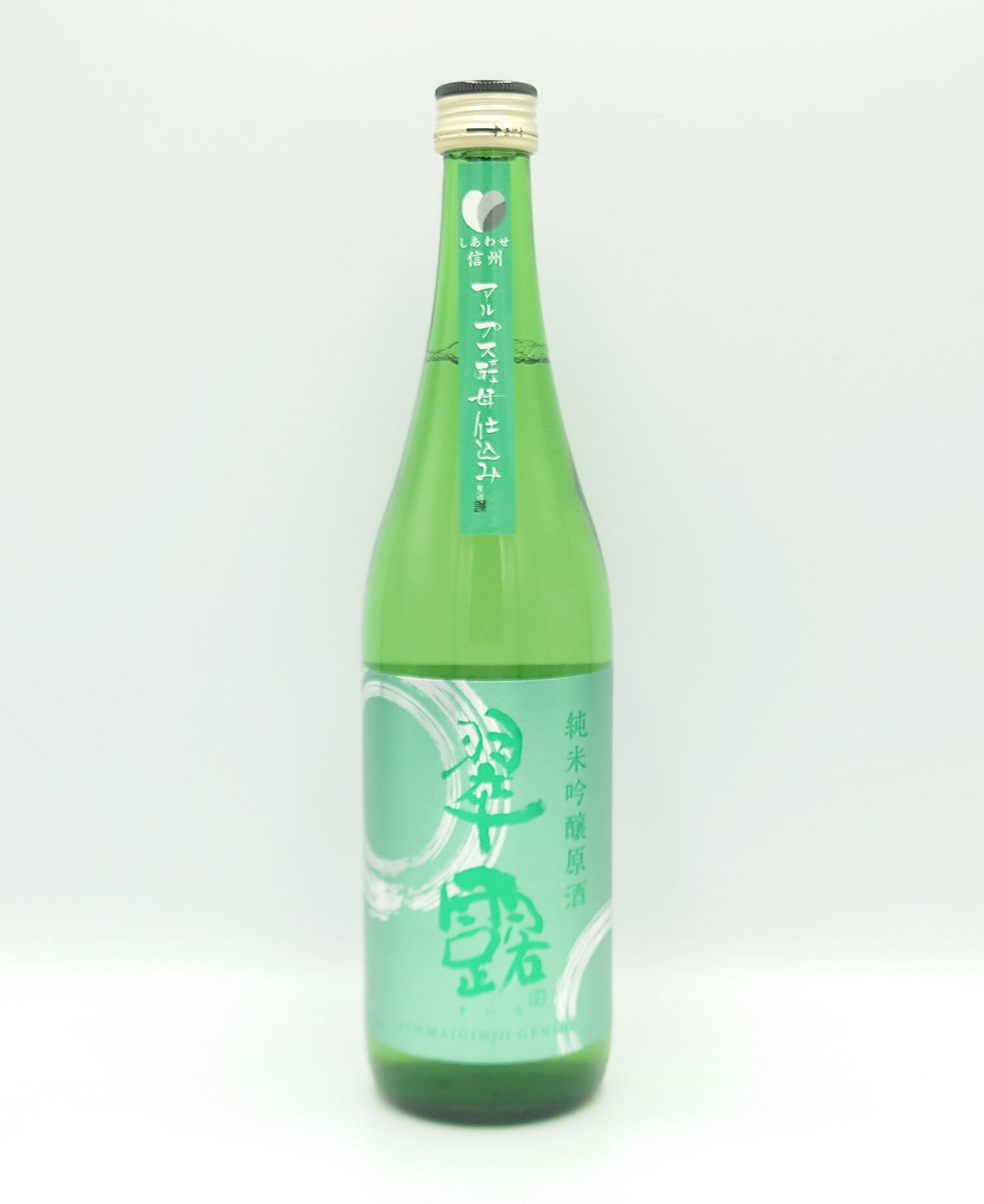 日本酒 信州舞姫 翠露 純米吟醸原酒 山恵錦 アルプス酵母 720ml