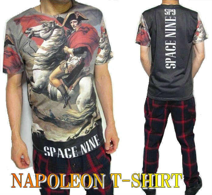 Tシャツ メンズ ナポレオン/NAPOLEON 中世絵画 半袖 フルカラーインクジェット