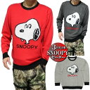 楽天シンキロウ〜ジャケットスヌーピー グッズ 大人 向け SNOOPY 服 ベロ ニット/セーター クルーネック 長袖 メンズ/レディース ユニセックス 通販 キャラクター メンズファッション トップス